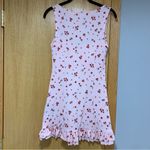 Kimchi Blue Urban Outfitters Sienna Ribbon Pink Mini Dress - Size Small Photo 2