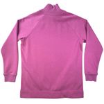 Athleta Cozy Karma Side Zip Funnel Neck Sweatshirt Victorian Berry Pink Medium Photo 9