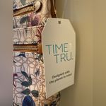Time And Tru Norah Purse Colorful Floral Flower Crossbody Zip Handbag Bag NWT Blue Photo 8