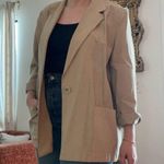Sag Harbor Vintage 90s  Petites Tan Lightweight Blazer 14P Photo 0