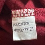 HOMEYEE Women Elegant Lace Side Office Asymmetrical Party Business Dress Small Red Photo 4