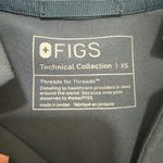 FIGS  | Women's Technical Collection Inala Dark Harbor V Neck Slim Scrub Top, XS Photo 7