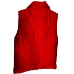 Jones Wear  Studio Red Puffer Zippered Vest with Pockets Size Medium Photo 1