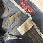 Baby Phat  jeans womens 15/16 embroidered gold cats y2k vintage 90s straight Photo 7