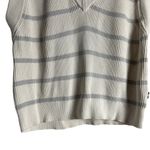 BOSS Hugo Relaxed Fit Cotton Silk Striped V Photo 11