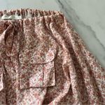 Zimmermann  sunny skater linen shirt dress pink floral Sz Small coastal festival Photo 11