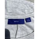 Apt. 9  Tropical Sequins Racer Back Cotton Soft Womens Summer Vacation Tee Size M Photo 5