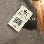 NWT Women’s Gray Striped Zip Up Jacket Photo 4