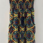Band of Gypsies  Medallion Maxi Halter Dress EUC Size Small Photo 0
