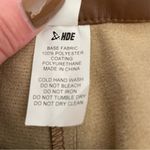 Amazon - HDE High Waist Straight Leg Faux Leather Pants, Brown, Size S, NWOT Photo 8