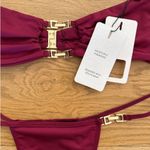 Heart of Sun   - Elektra Bikini in Wine Red & Gold Photo 1
