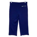 Gap Body GB Studio Moisture Wicking Blue Leggings Y2K 2007 Zip Pocket Womens M Photo 1