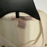 Forever 21  button down embellished collared dress blouse small loose fit Photo 2