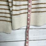 Abercrombie & Fitch Mock Neck Stripe Sweater Size Large Photo 6