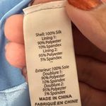 Cinq à Sept NEW NWT Cinq A Sept Eliza Strapless Asymmetrical Midi Dress In Deja Blue Photo 9