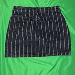 PacSun  Black Striped Denim Skirt size 27 Photo 1