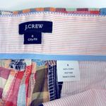 J.Crew Plaid Madras Shorts City Fit Size 6 Photo 3