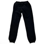Good American  Oversized Black Leo
Sweatpants(Size 1,Small) Photo 1