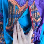 Vintage 90s Westside Connection Abstract Windbreaker Tracksuit Jacket Size Large Blue Photo 5