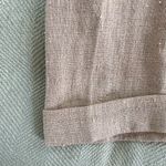 Akris  Nubby Linen Cuffed Side Zip Trousers Pants 12 Photo 5