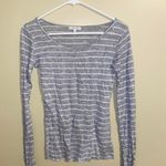Delia's Striped Sweater with Thumb Hole Photo 1