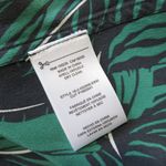 Equipment NWT  Essential in Eclipse Palm Frond Silk Button Down Shirt M $278 Photo 3