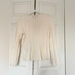 VERO MODA NWT Vmlana Long Sleeve Crew-Neck Pullover Sweater Ivory Size Large Photo 9