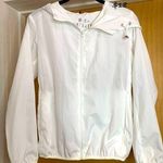 Love Tree NWT Hooded Windbreaker White Sun Protection UV Shield size-S Photo 0
