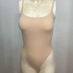 SKIMS Size Large Sand Fits Everybody Adaptive Bodysuit Top Side Hooks NWT Photo 3