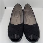 LifeStride Daisie Black Patent Slip On Dressy Loafer Shoes Women’s 6.5 Vegan Photo 2