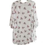 Gypsies & Moondust  White Kimono Longhorn Print Size Medium Photo 1