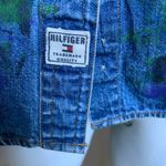 Tommy Hilfiger BOHO art size 4 denim long sleeve button-up shirt. Photo 2