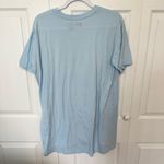 Vintage RARE 90’s Y2K Light Blue Blockbuster Graphic T Photo 3