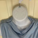 Collective Concepts Sleeveless Asymmetric Hem Dress - light blue color Photo 6