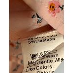 SheIn Shien Womens Midi Dress Adjustable Straps Tie Bow Floral Pink Medium Photo 7