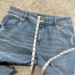 Hudson Jeans Hudson Women’s Straight Icy Blue Button Back Pocket Crop Jeans H0524-01 Size 10 Photo 12