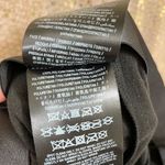 Guess  By Marciano High Waisted Myera Reflective Wet Look Black Pants Large Photo 7