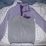 Patagonia Purple And Grey Fleece Photo 0