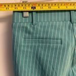 Betabrand NWOT  Pull On Dress Pant Yoga Pants Pinstripe‎ Blue Boot Cut Size S Photo 4