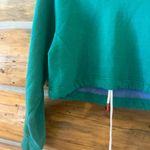 Urban Outfitters BDG Women's Green Split Neck Boxy Cropped Sweatshirt Photo 2