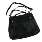 Patricia Nash Heritage Leather Satchel Crossbody Bag Black retro boho chic Photo 3