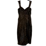 ASHLEY PARK x RTR L’Amour Vegan Leather Dress Size 8 MSRP $395 Black Photo 13