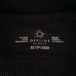 Aerie the hugger black sports bra size xs Photo 2