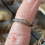 Sterling Silver CZ Toe Ring Photo 0