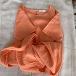 Sign Here Signature Clothing drop waist dress in pastel peach. Photo 1