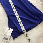 Ny Collection  Scoop Neck Long Sleeve Pullover Top Royal Blue NWT L Photo 2