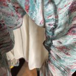 Veronica M NWT MYRANDA CHIFFON SLEEVELESS SMOCKED MINI DRESS SIZE LARGE Photo 9