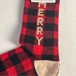 Maurice's Holiday Season MERRY Style Crew Socks Accessories Sz OS NWT Photo 4