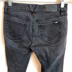 Vans Faded Black Blownout Knees Skinny Jeans Photo 7