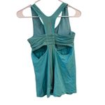 Lululemon Sleeveless Scoop Neck Racerback Angel Tank Top Blue Women's Size 6 Photo 2
